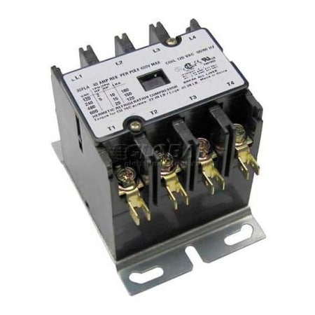 Allpoints Contactor, 4 Pole, 30/40A, 120V, For Champion, 100344 44-1073-CHA